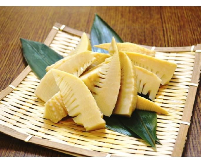 春たけのこ穂先カット水煮(味付) 60個