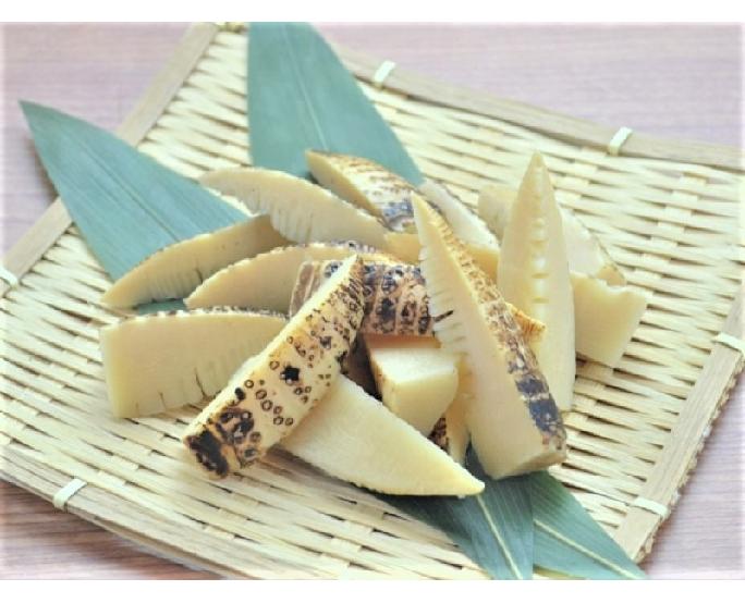 春たけのこ穂先カット水煮（焼き目付） 60個