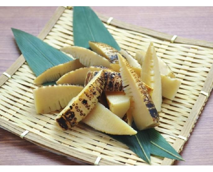 春たけのこ穂先カット水煮（焼き目付・味付） 60個