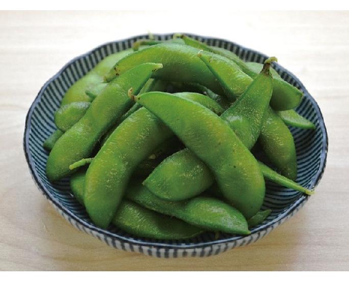 ゆで済み 塩あじ茶豆 500g