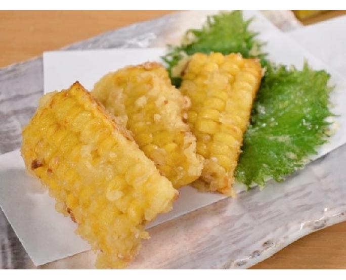 天ぷら用とうもろこしスライス 20枚