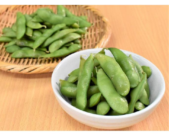ゆで済み 塩あじ黒豆枝豆 500g