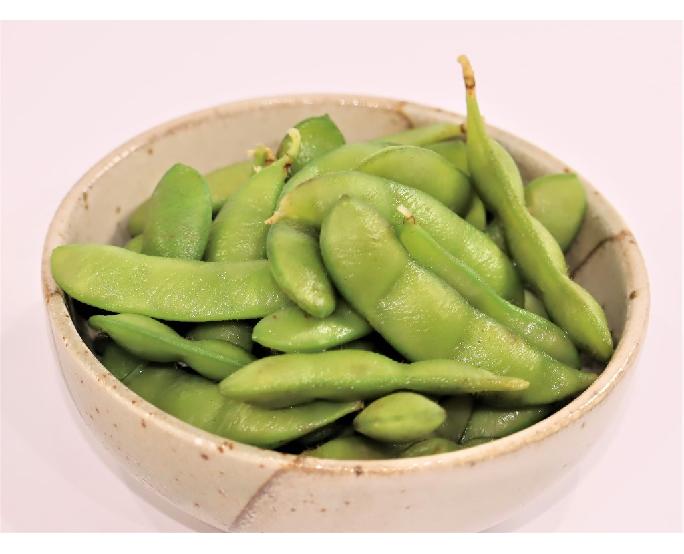 ゆで済み 塩あじ茶豆（中国産） 500g