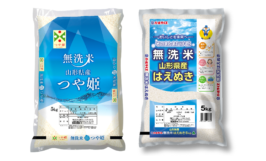 つや姫・はえぬき「無洗米」各5kgセット　令和6年産