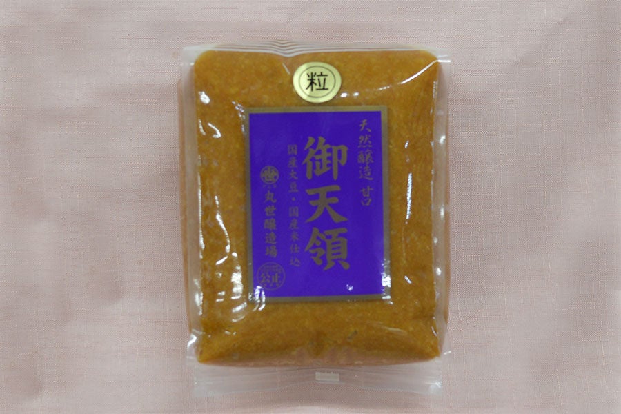 JA中野市 御天領みそ 粒タイプ 1kg×3袋