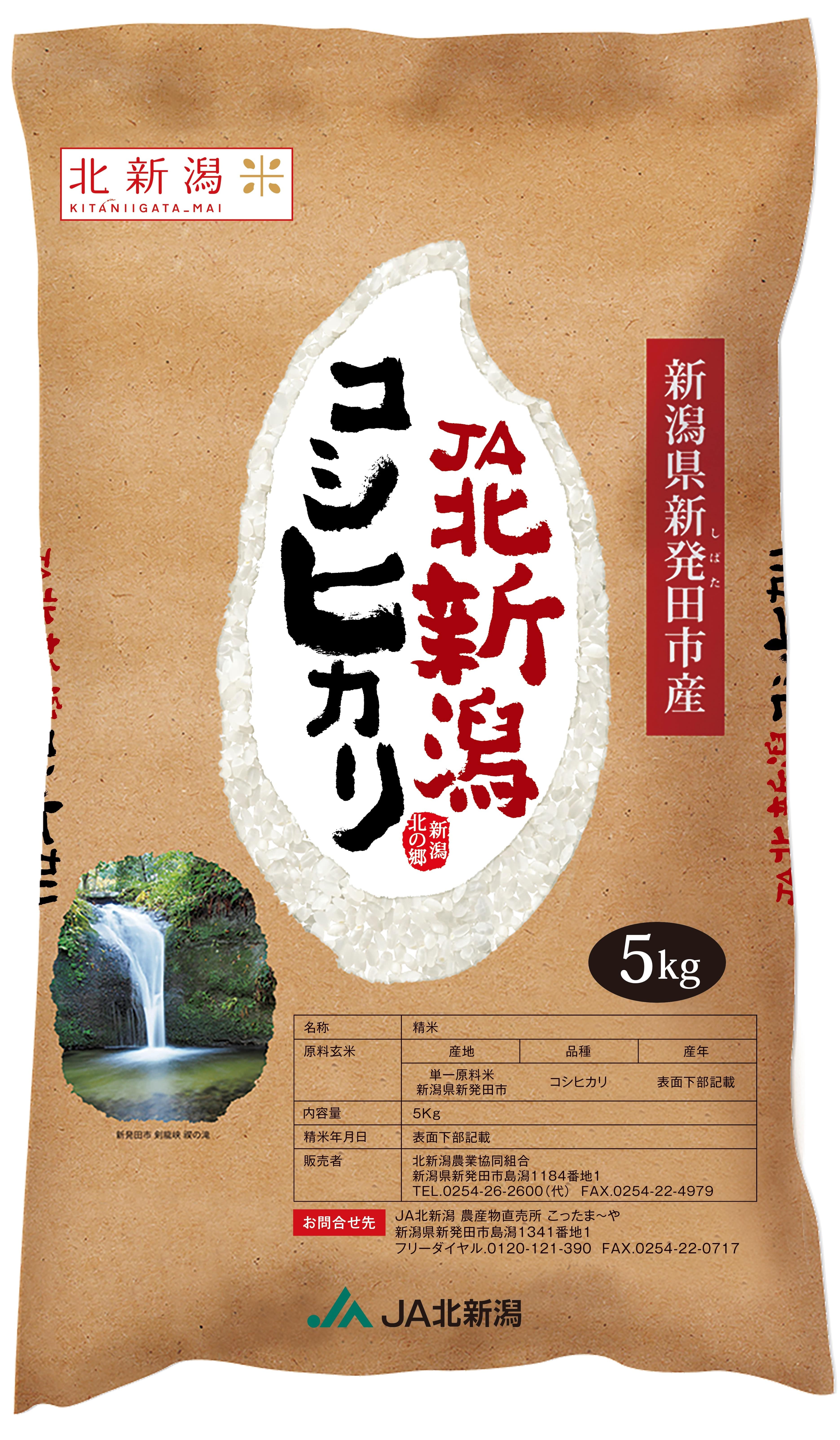 ＪＡ北新潟特栽米コシヒカリ　令和６年産