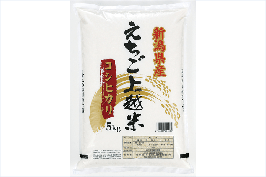 新潟県産コシヒカリ えちご上越米 5kg　令和６年産