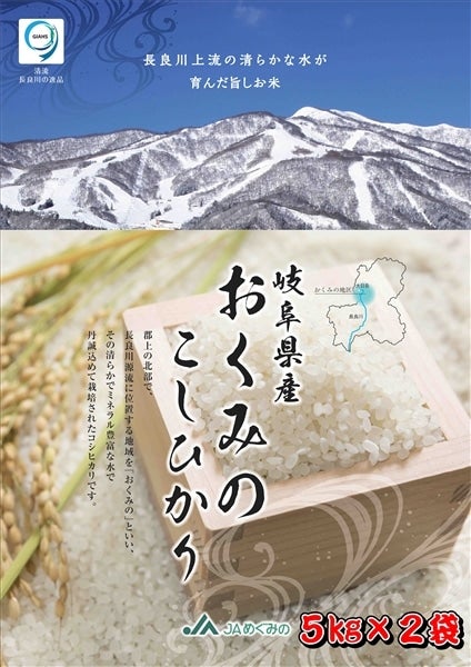 岐阜県産 おくみのこしひかり ５kg×２　令和６年産