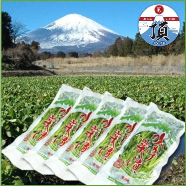 「水かけ菜漬」１kg（500g×2袋）JAふじ伊豆