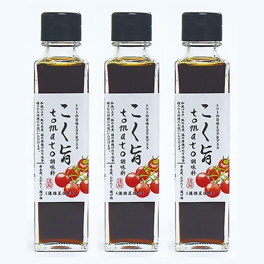 こく旨 tomato調味料 150ml×3本